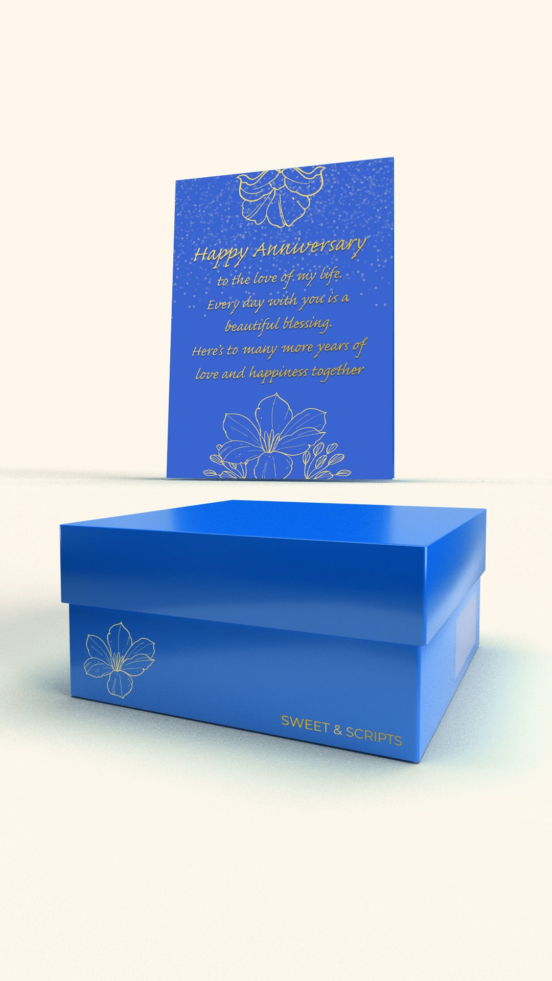 "Happy Anniversary" Personalized Digital Gift Experience