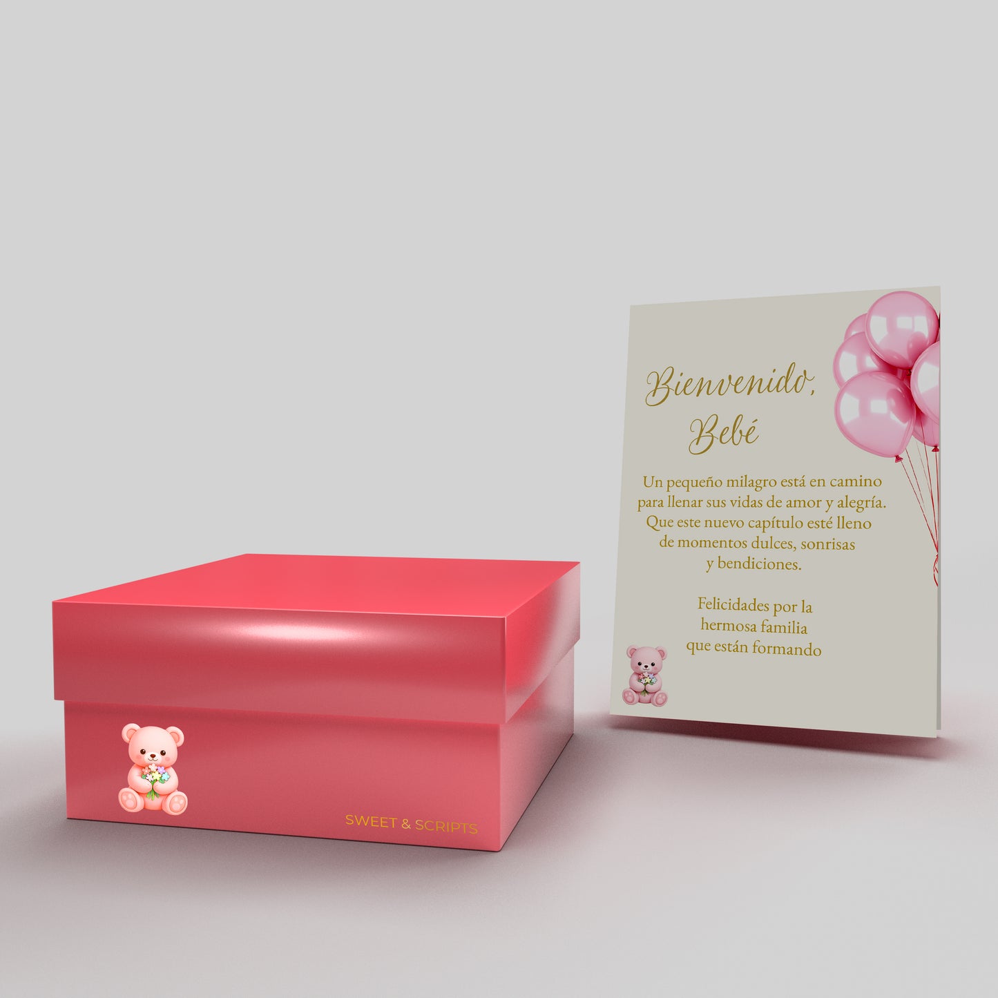Personalized Spanish Baby Girl Digital Gift Experience