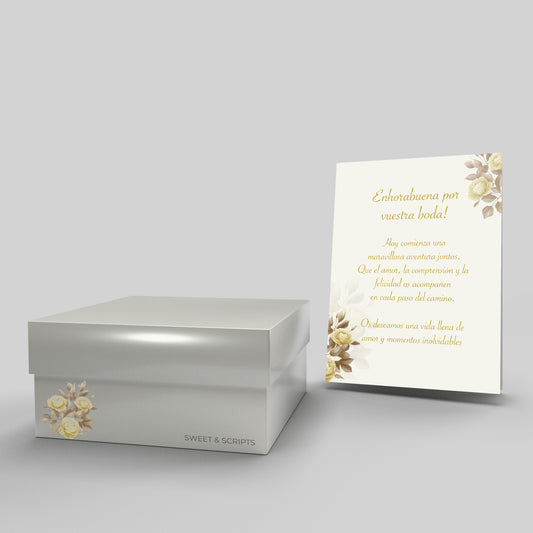 Felicitaciones Personalized Spanish wedding Digital Gift Experience