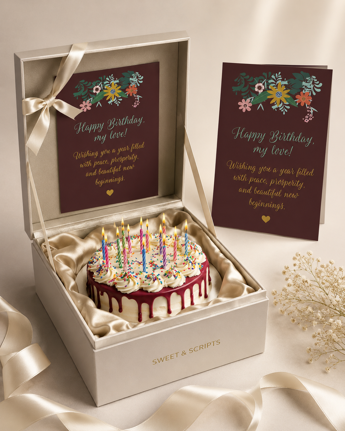 “Happy Birthday, My Love" Signature Gift Box